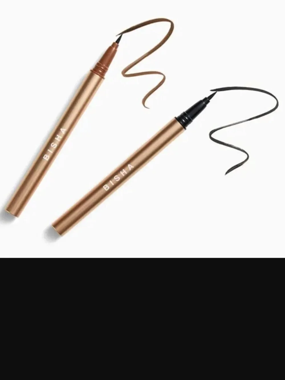🙌 2/$55 NIB BISHA Essential Eye Designer Duo Uptown Brown Downtown Black $58.0